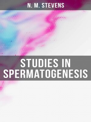 cover image of Studies in Spermatogenesis